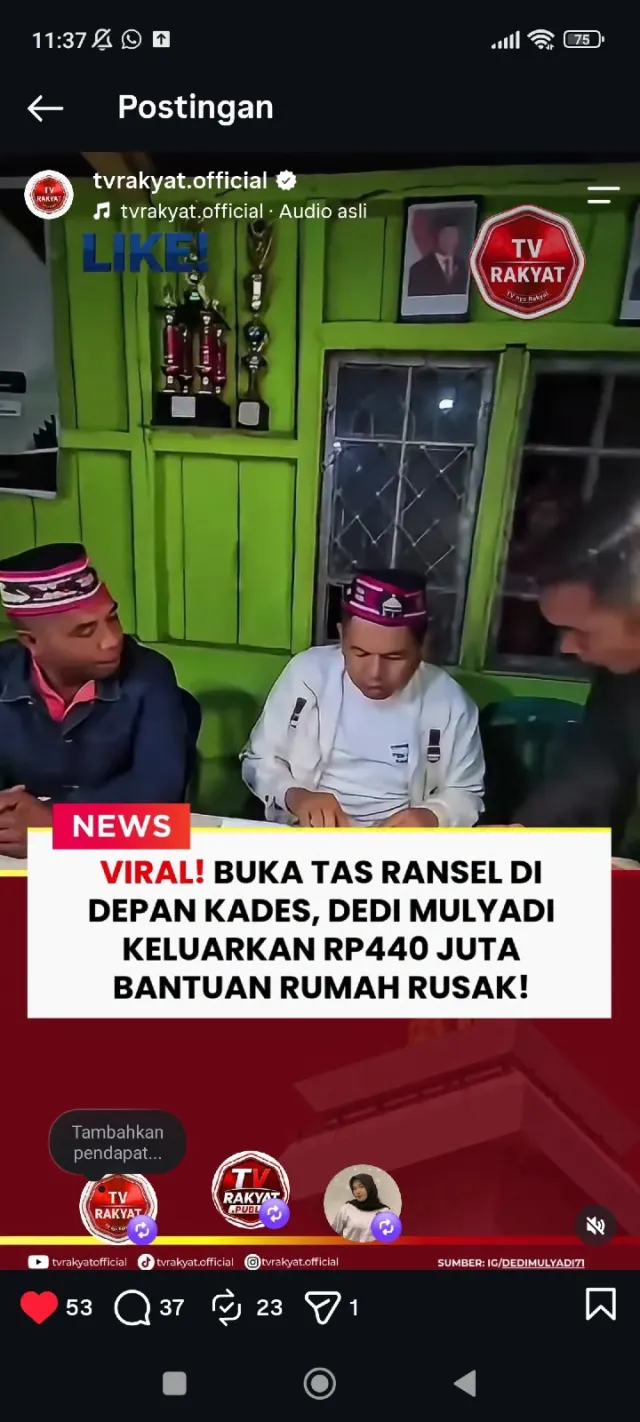 Gubernur Jawa Barat Memberikan Bantuan Kepada Korban Bencana Alam Gempa Bumi di NTT — News